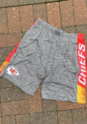 Kansas City Chiefs Zubaz Space Dye Shorts - Grey
