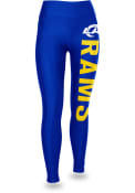 Los Angeles Rams Womens Zubaz Vertical Graphic Pants - Blue