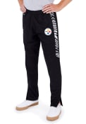 Pittsburgh Steelers Zubaz Zebra Side Panels Pants - Black