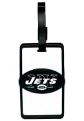 New York Jets Rubber Luggage Tag - White