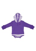 K-State Wildcats Baby Purple Stripe One Piece