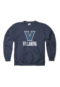 Villanova Wildcats Youth Navy Blue Prep Crew Sweatshirt