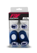 Penn State Nittany Lions Baby 2pk Knit Bootie Boxed Set - Navy Blue