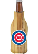 Chicago Cubs Wood Grain Bottle Coolie