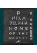 Philadelphia Eagles Eye Test Unframed Poster