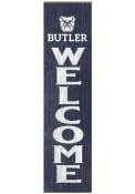 KH Sports Fan Butler Bulldogs 11x46 Welcome Leaning Sign