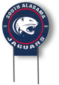 South Alabama Jaguars 20x20 Color Logo Circle Yard Sign