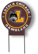 Loyola Ramblers 20x20 Color Logo Circle Yard Sign