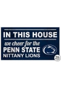 KH Sports Fan Penn State Nittany Lions 20x11 Indoor Outdoor In This House Sign