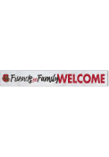 KH Sports Fan Cornell Big Red 5x36 Welcome Door Plank Sign