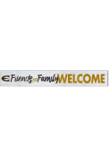 KH Sports Fan Emporia State Hornets 5x36 Welcome Door Plank Sign