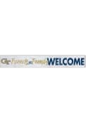 KH Sports Fan GA Tech Yellow Jackets 5x36 Welcome Door Plank Sign