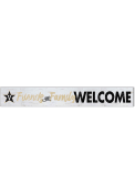 KH Sports Fan Vanderbilt Commodores 5x36 Welcome Door Plank Sign