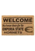 Emporia State Hornets 18x30 Welcome Door Mat