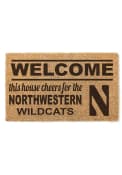 Northwestern Wildcats 18x30 Welcome Door Mat