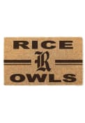 Rice Owls 18x30 Team Logo Door Mat