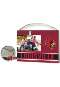 Louisville Cardinals Clip It Colored Logo Photo Picture Frame