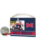 Ole Miss Rebels Clip It Colored Logo Photo Picture Frame