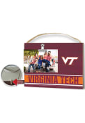 Virginia Tech Hokies Clip It Colored Logo Photo Picture Frame