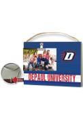 DePaul Blue Demons Clip It Colored Logo Photo Picture Frame