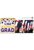 LSU Tigers Proud Grad Floating Picture Frame