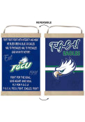 KH Sports Fan Florida Gulf Coast Eagles Fight Song Reversible Banner Sign