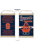 KH Sports Fan Syracuse Orange Fight Song Reversible Banner Sign
