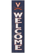 KH Sports Fan Virginia Cavaliers 12x48 Welcome Leaning Sign