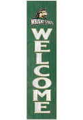 KH Sports Fan Wright State Raiders 12x48 Welcome Leaning Sign