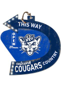 KH Sports Fan BYU Cougars This Way Arrow Sign