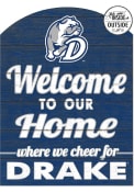 KH Sports Fan Drake Bulldogs 16x22 Indoor Outdoor Marquee Sign