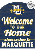 KH Sports Fan Marquette Golden Eagles 16x22 Indoor Outdoor Marquee Sign