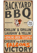 KH Sports Fan Bowling Green Falcons 11x20 Indoor Outdoor BBQ Sign
