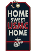 KH Sports Fan Marine Corps Home Sweet Home Hanging Tag Sign