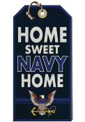 KH Sports Fan Navy Home Sweet Home Hanging Tag Sign
