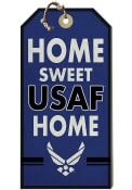 KH Sports Fan Air Force Home Sweet Home Hanging Tag Sign