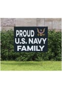 Navy 18x24 Proud Family Yard Sign