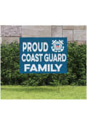 Coast Guard 18x24 Proud Family Yard Sign