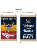 KH Sports Fan Navy Retro Reversible Banner Sign