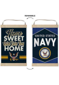 KH Sports Fan Navy Home Sweet Home Reversible Banner Sign