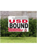 South Dakota Coyotes 18x24 Retro School Bound Yard Sign