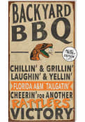 KH Sports Fan Florida A&M Rattlers 11x20 Indoor Outdoor BBQ Sign