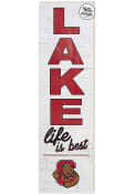 KH Sports Fan Cornell Big Red 35x10 Lake Life is Best Indoor Outdoor Sign
