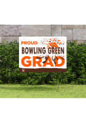 Bowling Green Falcons 18x24 Proud Grad Logo Yard Sign