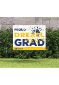 Drexel Dragons 18x24 Proud Grad Logo Yard Sign