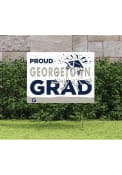 Georgetown Hoyas 18x24 Proud Grad Logo Yard Sign