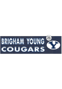 KH Sports Fan BYU Cougars 35x10 Indoor Outdoor Colored Logo Sign