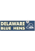 KH Sports Fan Delaware Fightin' Blue Hens 35x10 Indoor Outdoor Colored Logo Sign