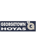 KH Sports Fan Georgetown Hoyas 35x10 Indoor Outdoor Colored Logo Sign