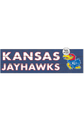KH Sports Fan Kansas Jayhawks 35x10 Indoor Outdoor Colored Logo Sign